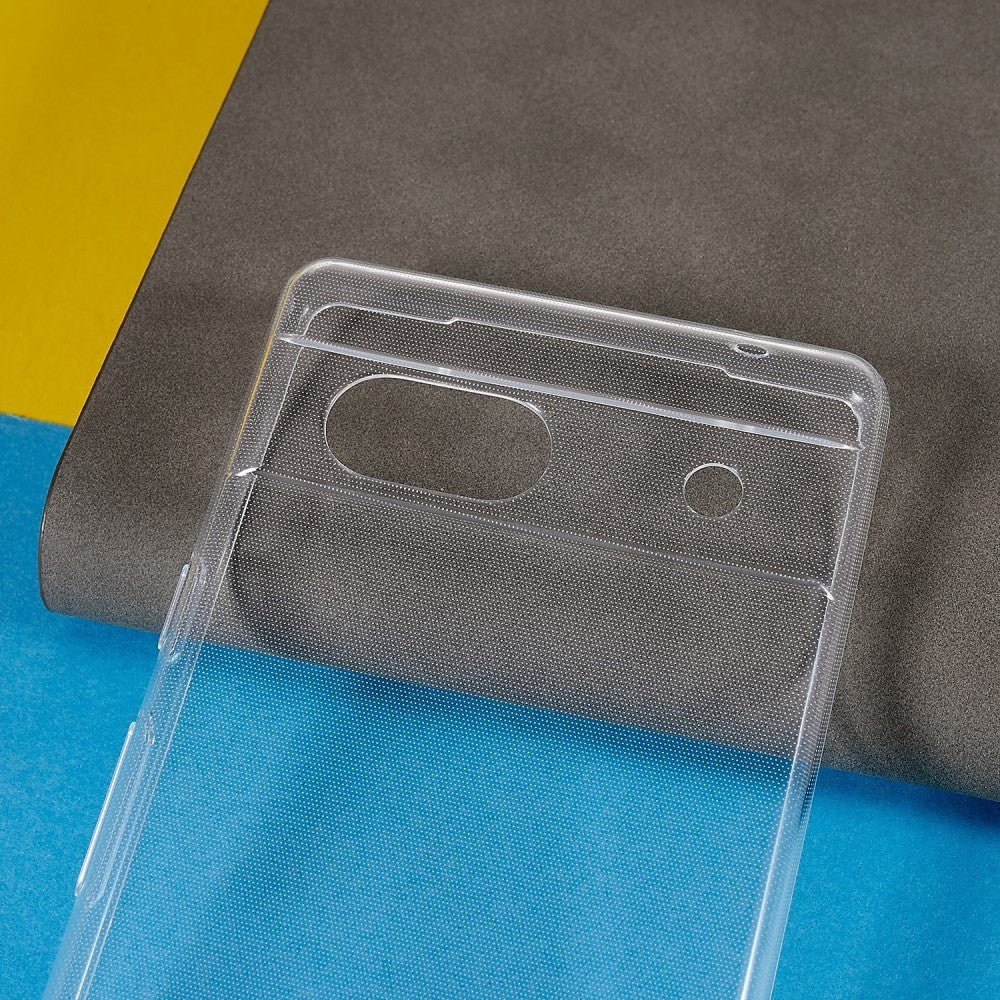 Google Pixel 7A Fleksibelt Plastik Mobil Cover - Gennemsigtig
