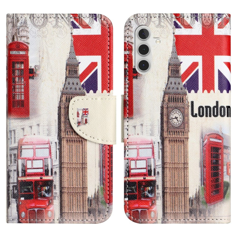 Samsung Galaxy A24 Læder Mobil Cover m. Pung & Ståfunktion - Big Ben
