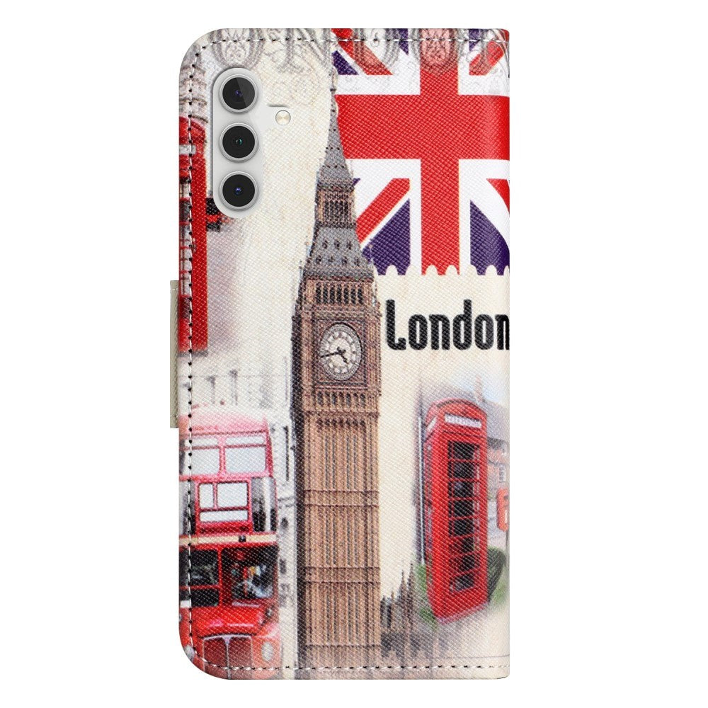 Samsung Galaxy A24 Læder Mobil Cover m. Pung & Ståfunktion - Big Ben
