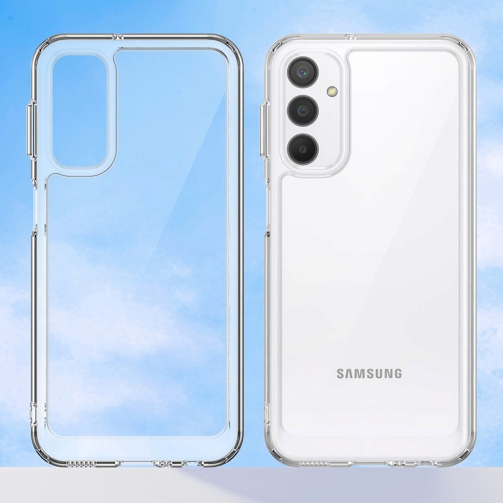 Samsung Galaxy A24 Mobil Cover Acrylic Combo - Gennemsigtig