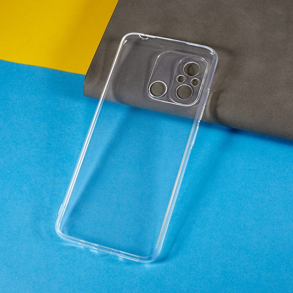 Xiaomi Redmi 12C Fleksibelt Plastik Mobil Cover - Gennemsigtig