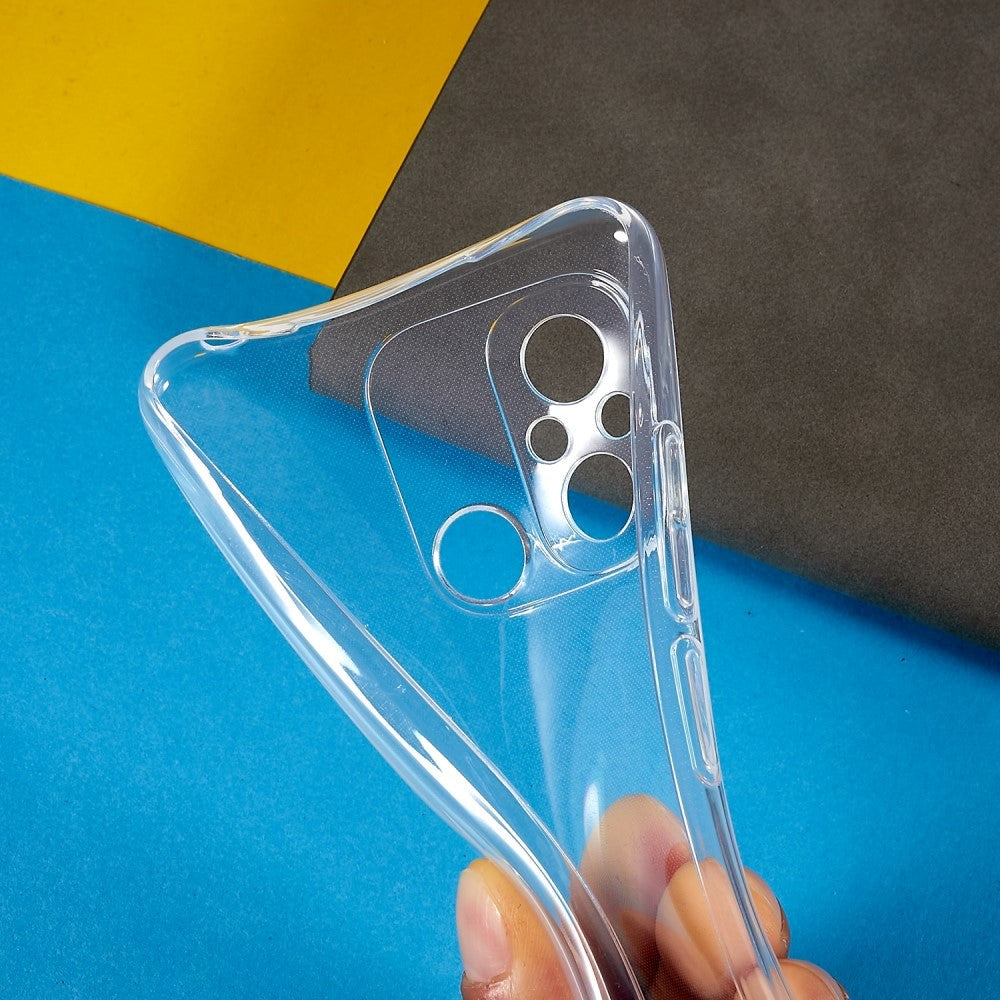 Xiaomi Redmi 12C Fleksibelt Plastik Mobil Cover - Gennemsigtig