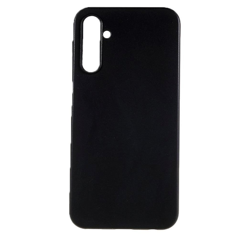 Samsung Galaxy A24 Mat Fleksibelt Plastik Mobil Cover - Sort