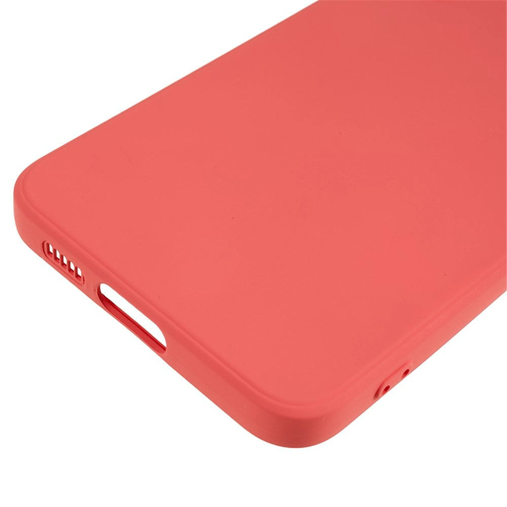 Samsung Galaxy S23 - EIDERWOOD Foret Fleksibelt Plast Cover - Mørkerød