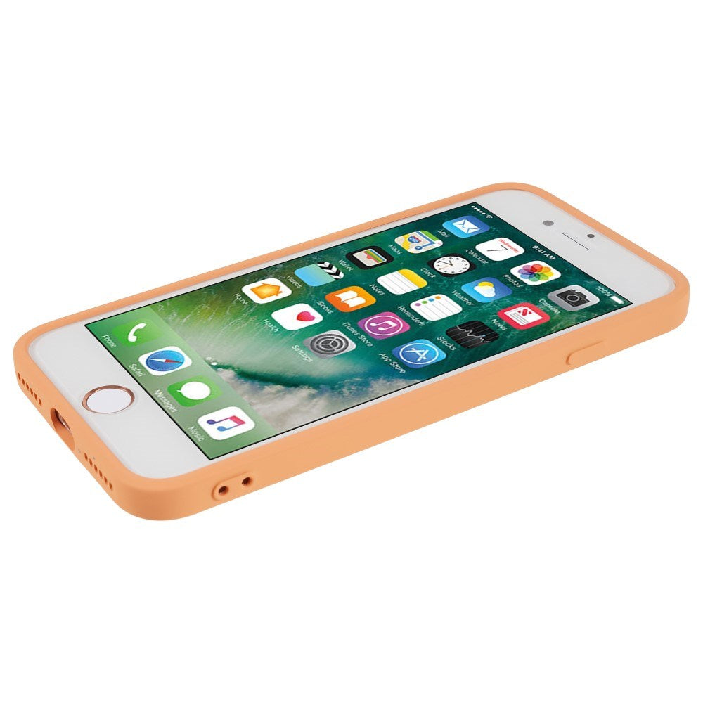 EIDERWOOD iPhone SE (2022 / 2020) / 8 / 7 - Foret Fleksibelt Plast Cover - Orange