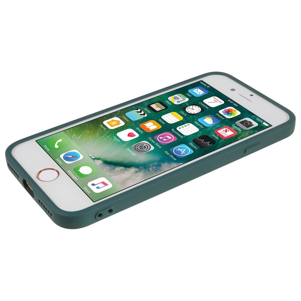 EIDERWOOD iPhone SE (2022 / 2020) / 8 / 7 - Foret Fleksibelt Plast Cover - Mørkegrøn