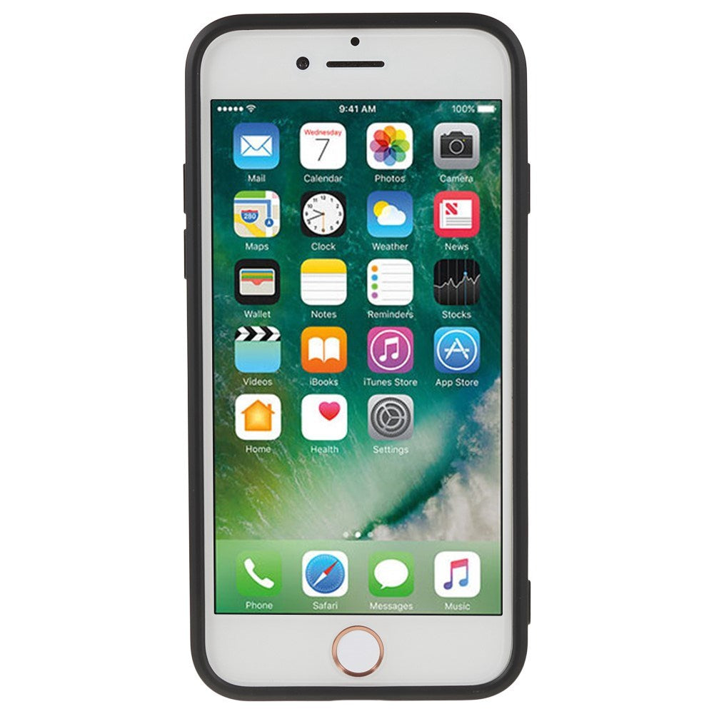 EIDERWOOD iPhone SE (2022 / 2020) / 8 / 7 - Foret Fleksibelt Plast Cover - Sort