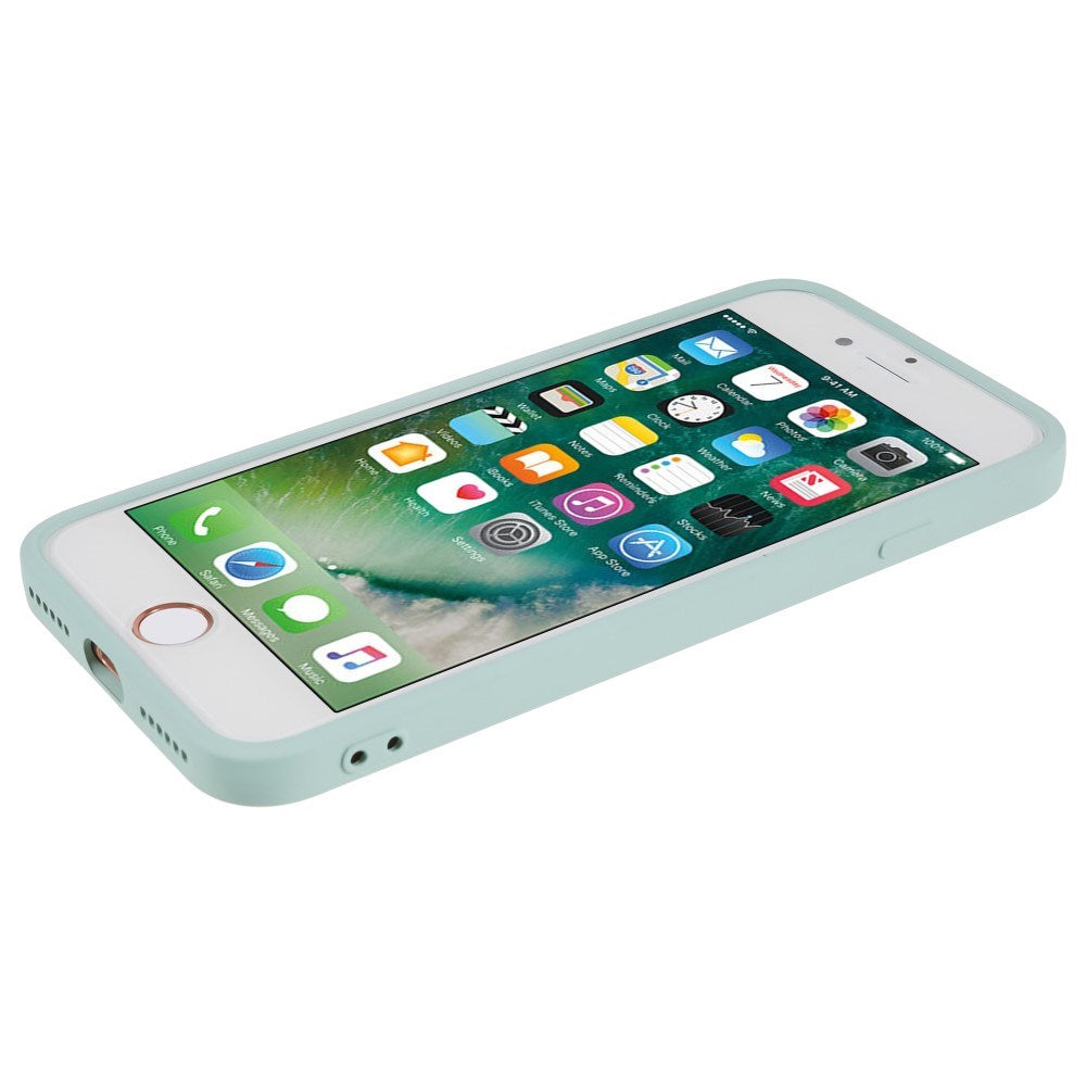 EIDERWOOD iPhone SE (2022 / 2020) / 8 / 7 - Foret Fleksibelt Plast Cover - Lyseblå