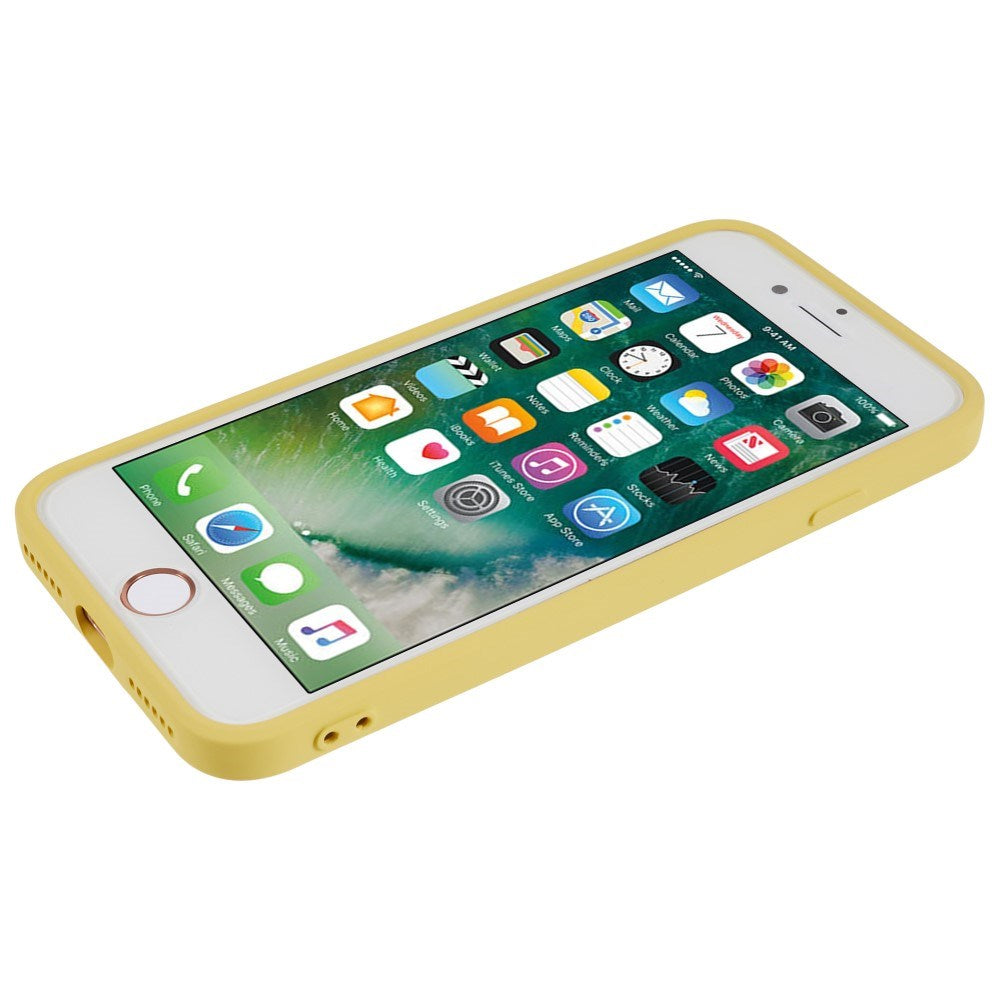 EIDERWOOD iPhone SE (2022 / 2020) / 8 / 7 - Foret Fleksibelt Plast Cover - Gul