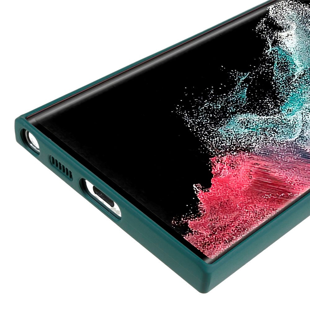 Samsung Galaxy S22 Ultra - EIDERWOOD Foret Fleksibelt Plast Cover - Grøn