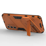 Samsung Galaxy A24 Hybrid Håndværker Bagside Mobil Cover m. Kickstand - Orange