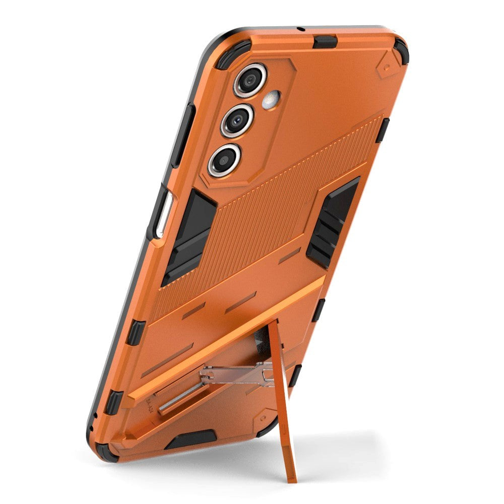 Samsung Galaxy A24 Hybrid Håndværker Bagside Mobil Cover m. Kickstand - Orange