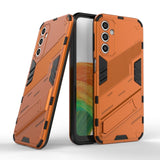 Samsung Galaxy A24 Hybrid Håndværker Bagside Mobil Cover m. Kickstand - Orange