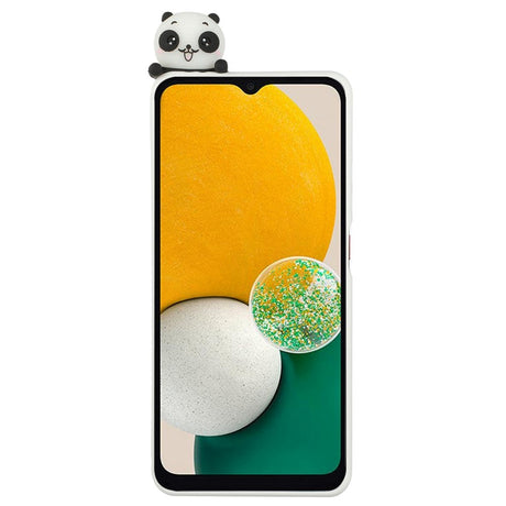 Samsung Galaxy A54 (5G) Fleksibelt Plastik Mobil Cover 3D - Panda