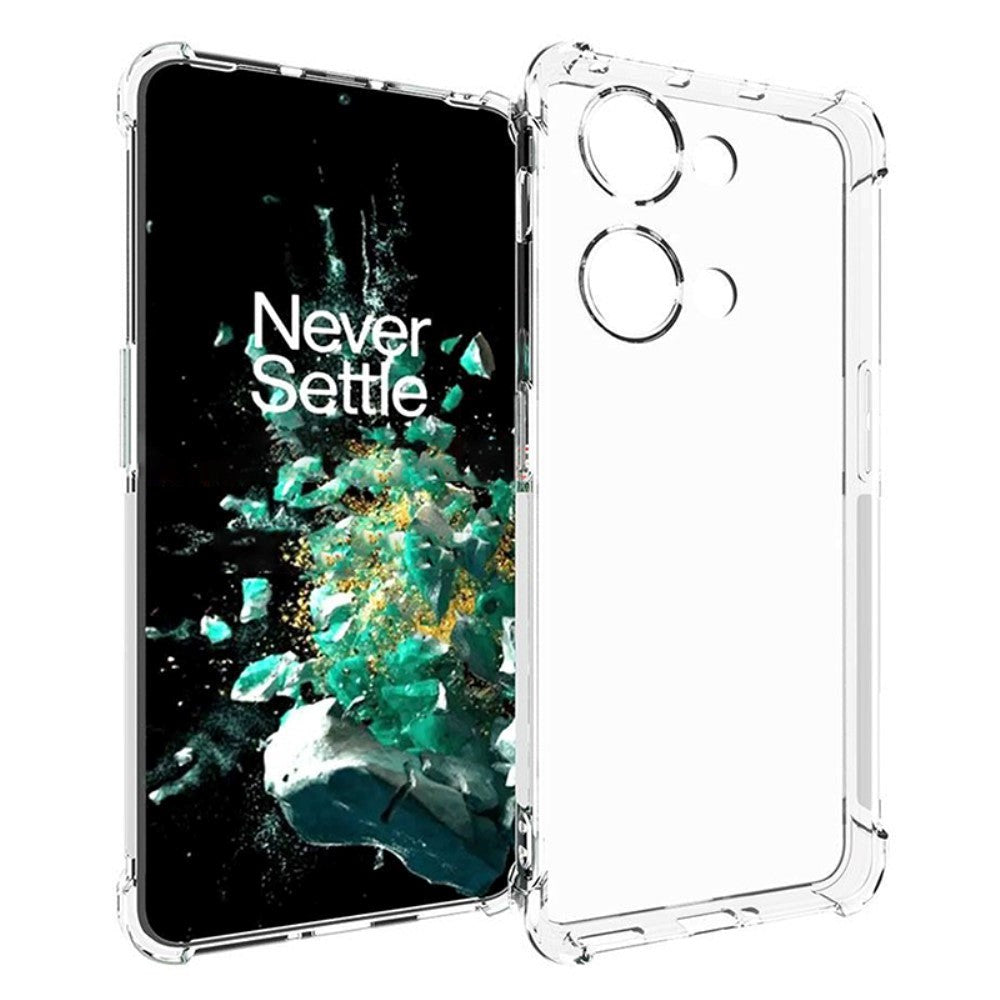 OnePlus Nord 3 (5G) Fleksibelt Plastik Mobil Cover - Gennemsigtig
