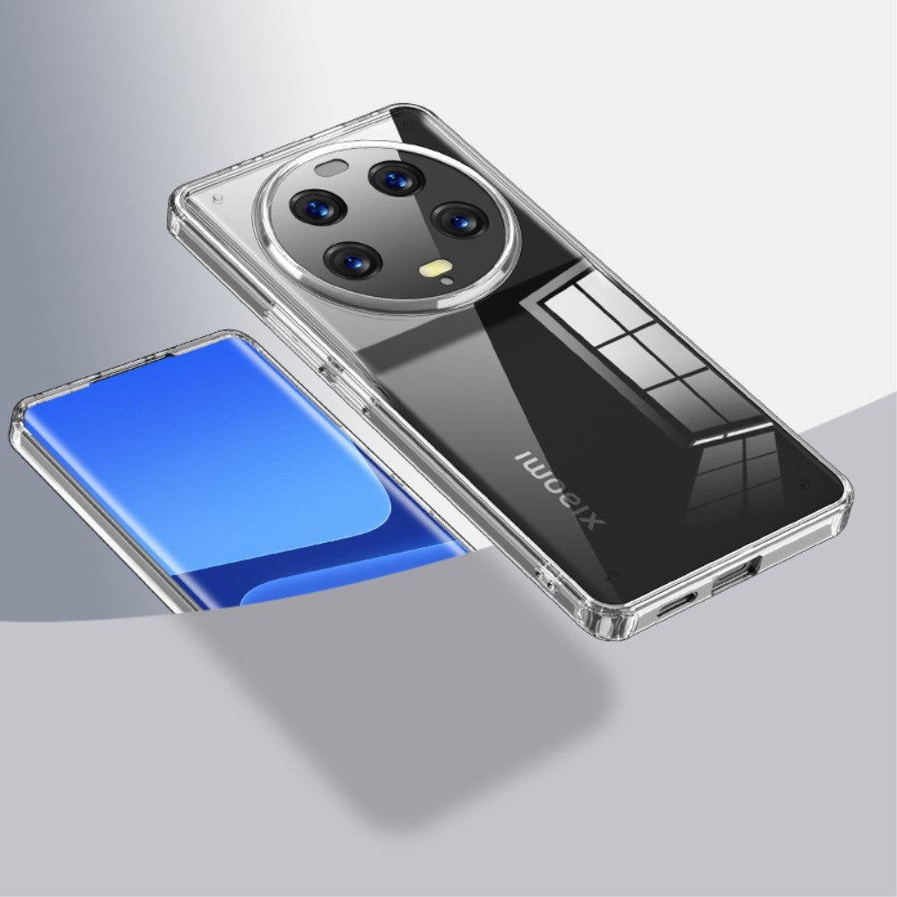 Xiaomi 13 Ultra Hybrid Plastik Mobil Cover - Gennemsigtig