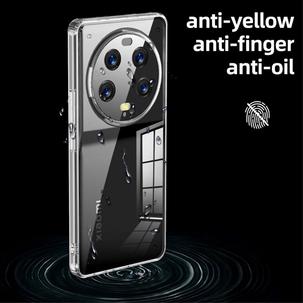 Xiaomi 13 Ultra Hybrid Plastik Mobil Cover - Gennemsigtig