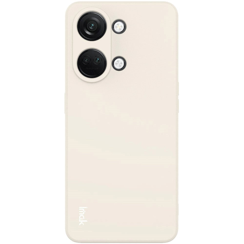 IMAK OnePlus Nord 3 (5G) UC-4 Series Fleksibel Plastik Bagside Cover - Beige