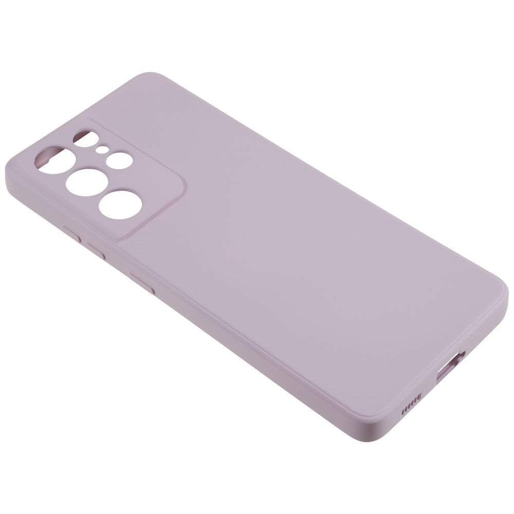 EIDERWOOD - Samsung Galaxy S21 Ultra - Foret Fleksibelt Plast Cover - Lilla