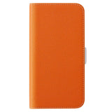 Samsung Galaxy A34 (5G) PU Litchi Læder Flip Cover m. Magnetisk Luk - Orange