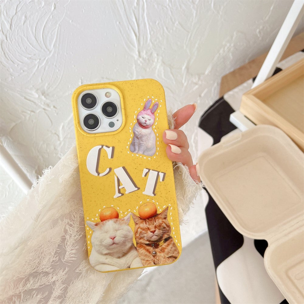iPhone 14 Pro Fleksibel Plastik Mobil Cover m. Motiv - Katte
