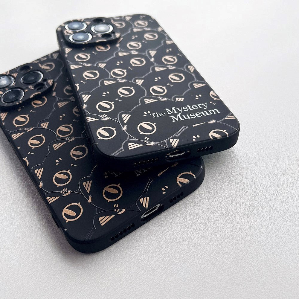 iPhone 14 Pro Fleksibelt TPU Plastik Mobil Cover med Print - Katte