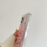 iPhone 13 Pro 3D TPU Mobil Cover m. Muslingeskal / Gennemsigtig