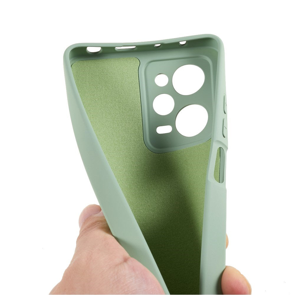 EIDERWOOD Xiaomi Poco X5 Pro (5G) Foret Fleksibelt Plast Mobil Cover - Grøn
