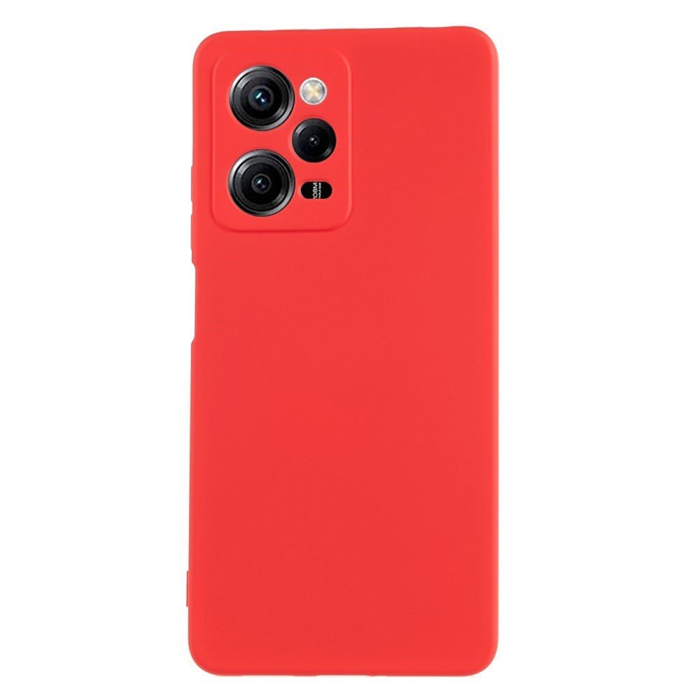 EIDERWOOD Xiaomi Poco X5 Pro (5G) Foret Fleksibelt Plast Mobil Cover - Rød