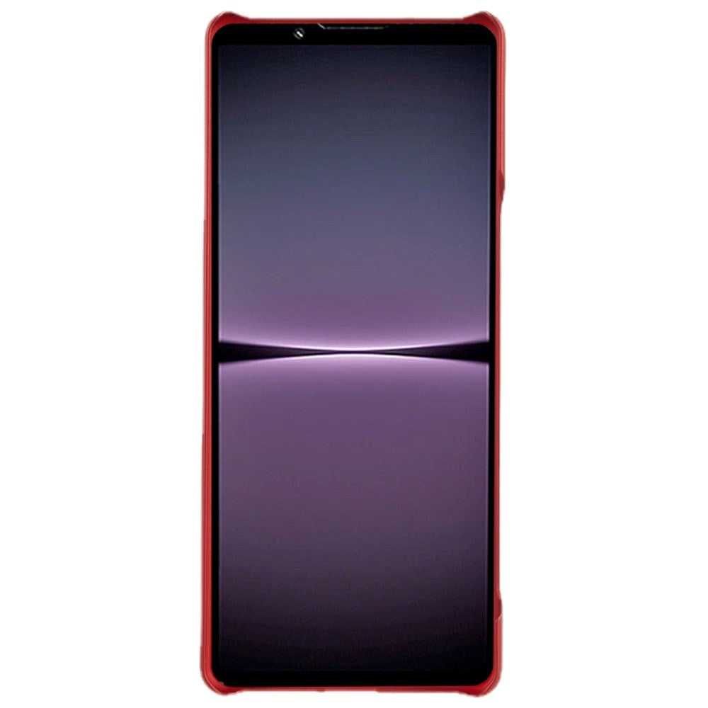 Sony Xperia 1 V Hårdt Plastik Mobil Cover - Blank - Rød