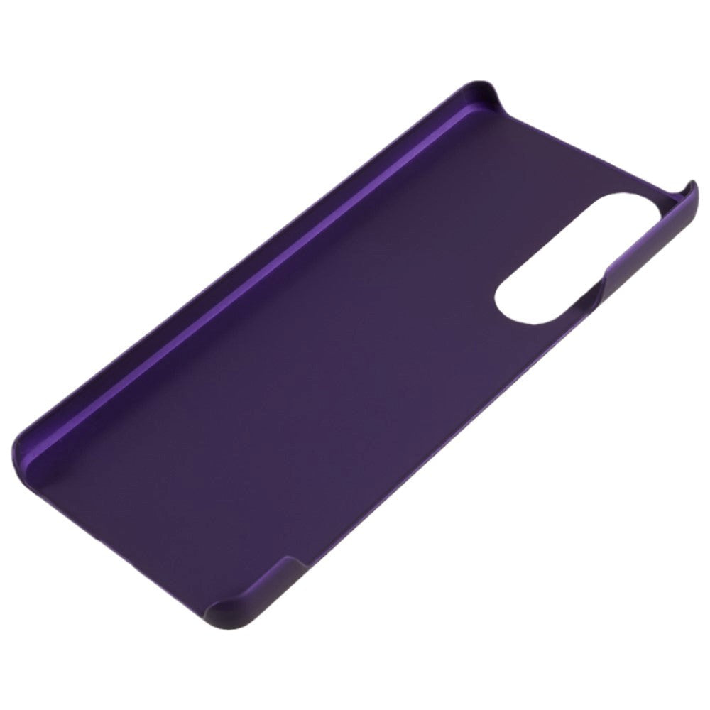 Sony Xperia 1 V Hårdt Plastik Mobil Cover - Blank - Lilla
