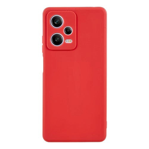 Xiaomi Redmi Note 12 Pro (5G) Fleksibelt Plastik Mobil Cover - Rød