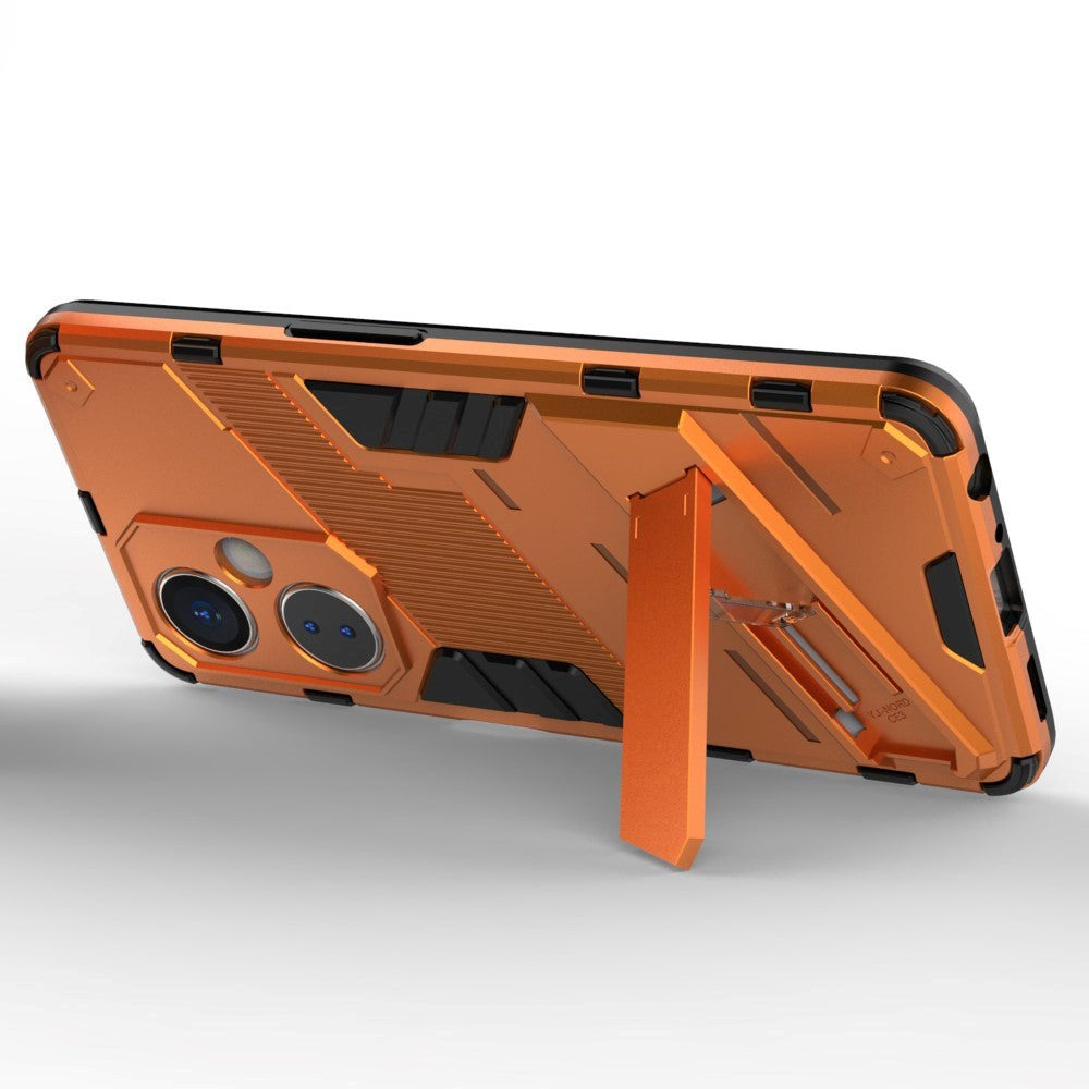 OnePlus Nord CE 3 Lite Hybrid Håndværker Mobil Cover m. Kickstand - Orange