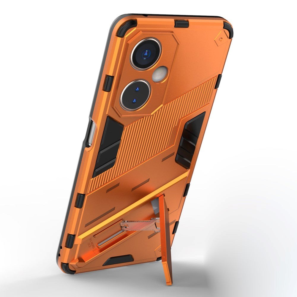 OnePlus Nord CE 3 Lite Hybrid Håndværker Mobil Cover m. Kickstand - Orange