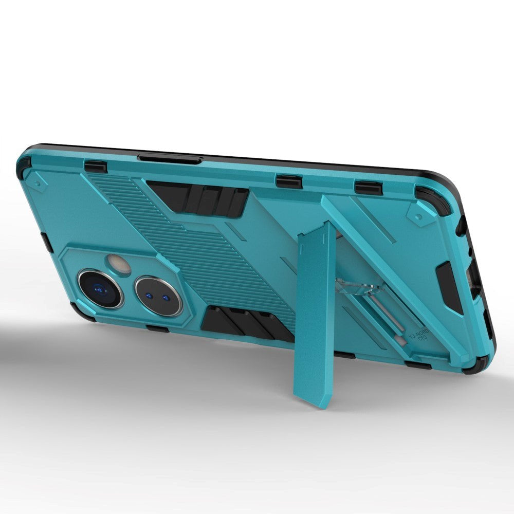 OnePlus Nord CE 3 Lite Hybrid Håndværker Mobil Cover m. Kickstand - Blå