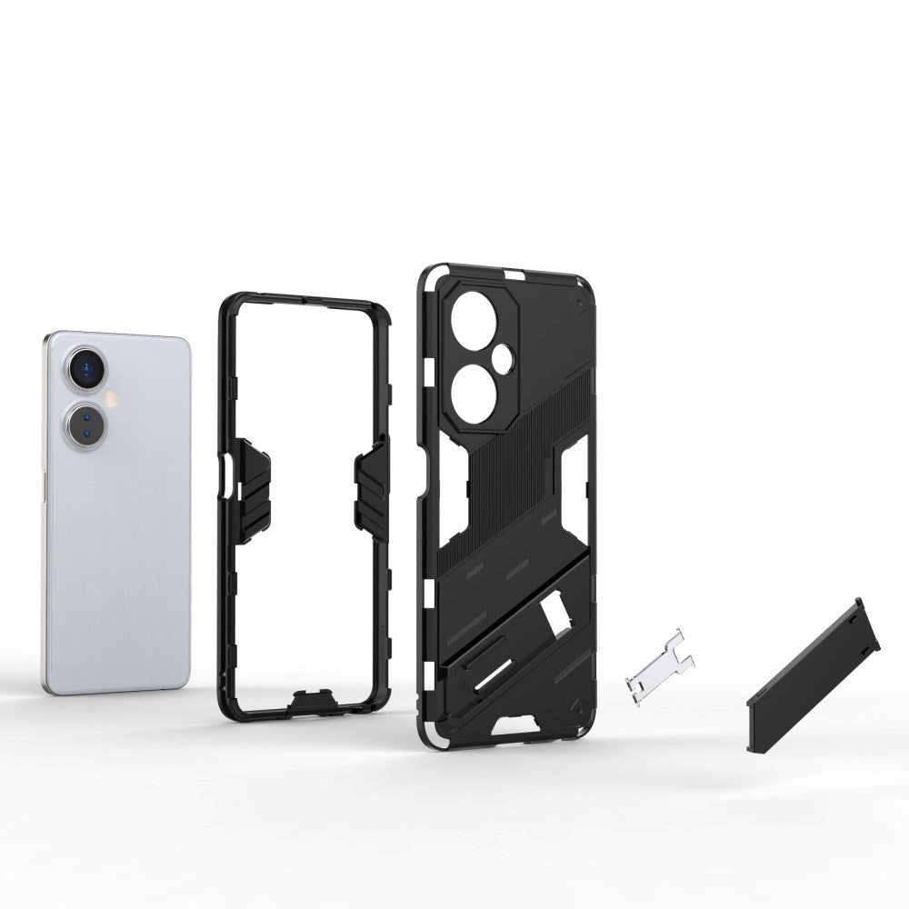 OnePlus Nord CE 3 Lite Hybrid Håndværker Mobil Cover m. Kickstand - Blå