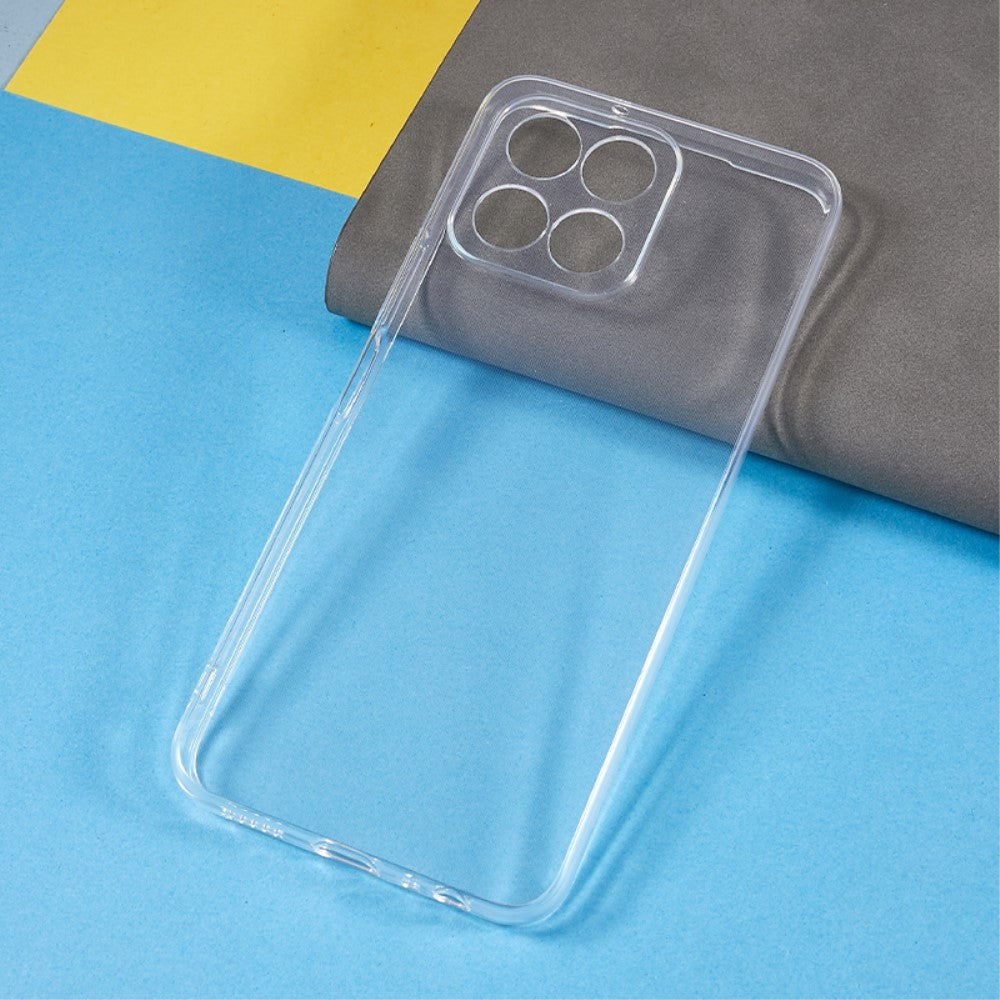 Honor 70 Lite Fleksibelt Plastik Mobil Cover - Gennemsigtig