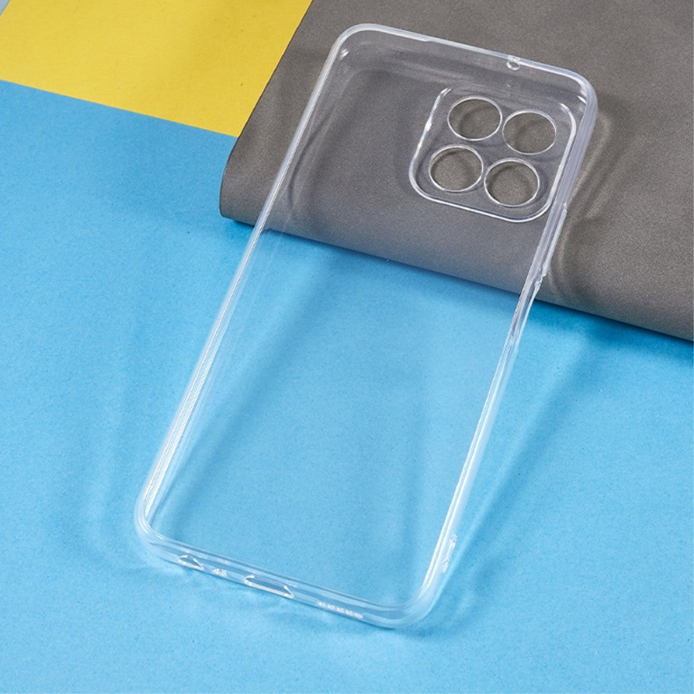 Honor 70 Lite Fleksibelt Plastik Mobil Cover - Gennemsigtig