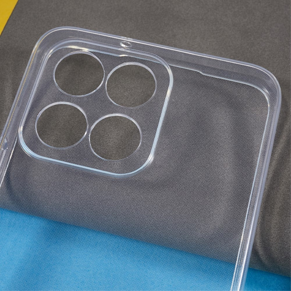 Honor 70 Lite Fleksibelt Plastik Mobil Cover - Gennemsigtig