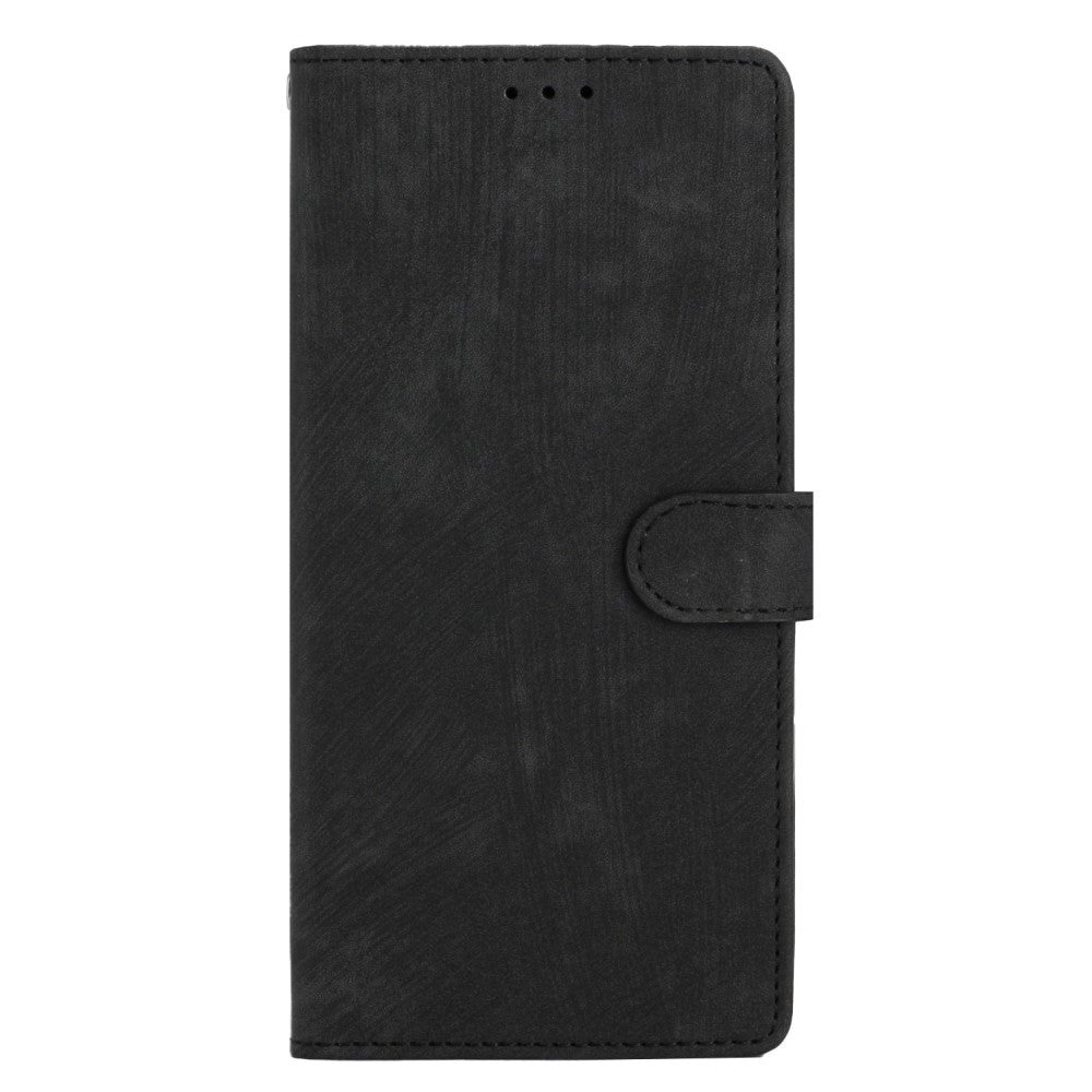 Xiaomi Redmi Note 11 Pro Læder Mobil Cover m. Pung og Strop - Sort