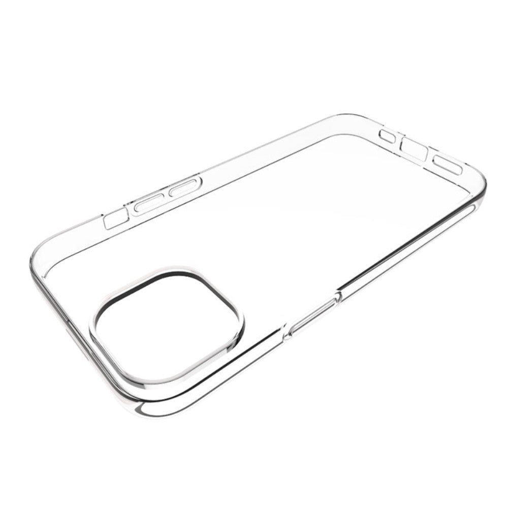 iPhone 15 Fleksibel Mobil Cover - Gennemsigtig