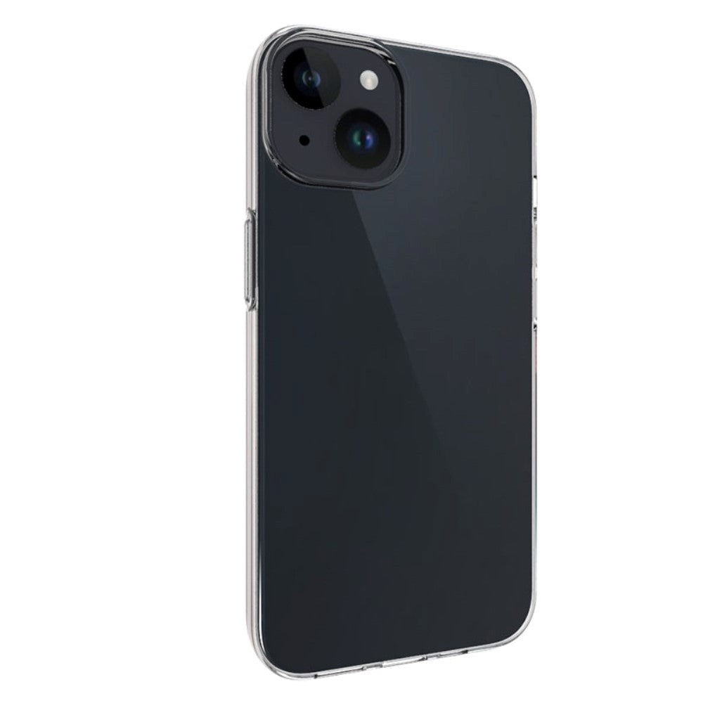 iPhone 15 Fleksibel Mobil Cover - Gennemsigtig
