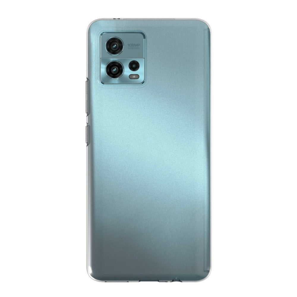 Motorola Moto G72 Fleksibel Mobil Cover - Gennemsigtig
