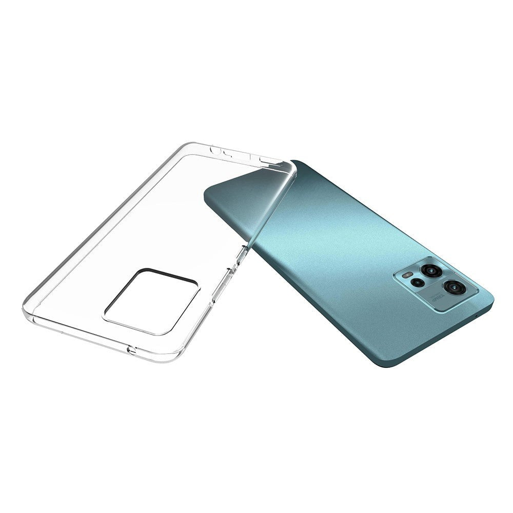 Motorola Moto G72 Fleksibel Mobil Cover - Gennemsigtig