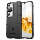 Huawei P60 Pro Rugged Shield Mobil Cover - Sort