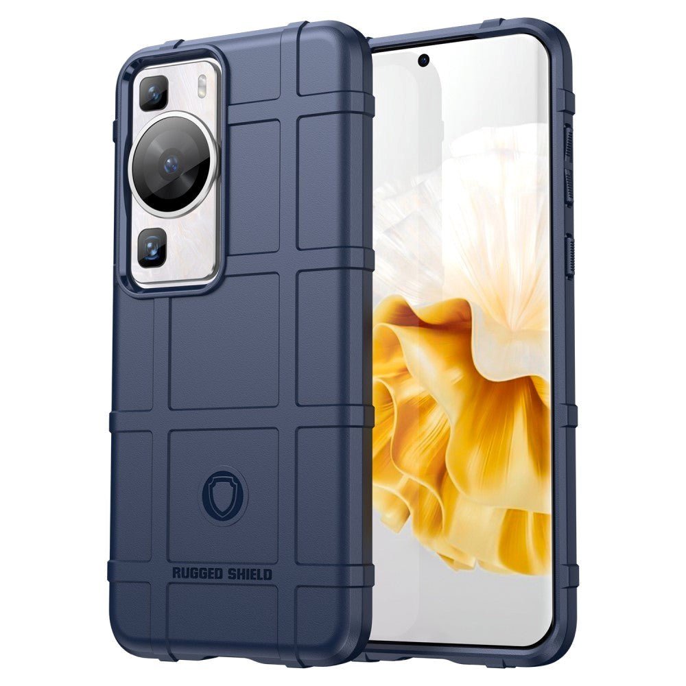 Huawei P60 Pro Rugged Shield Mobil Cover - Blå
