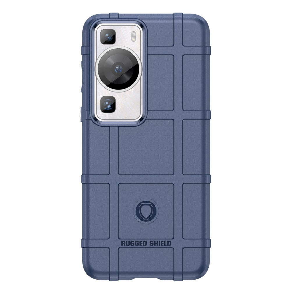 Huawei P60 Pro Rugged Shield Mobil Cover - Blå