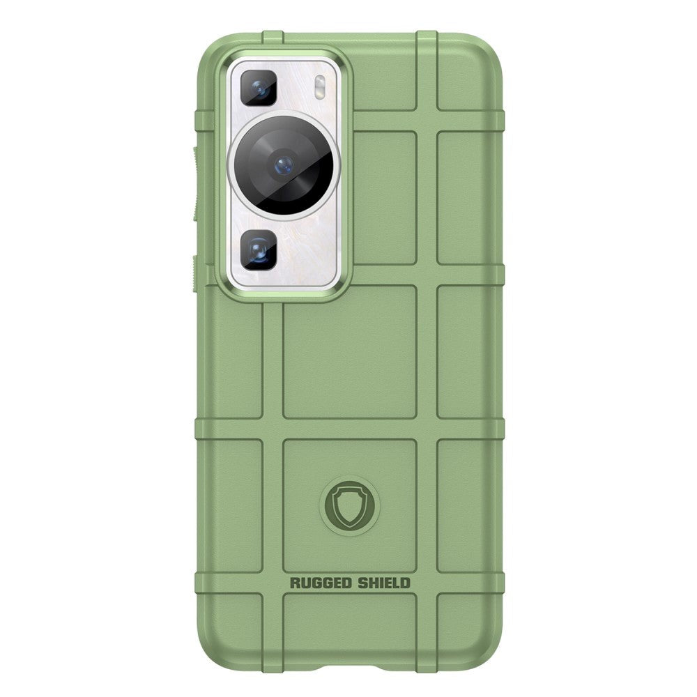 Huawei P60 Pro Rugged Shield Mobil Cover - Grøn