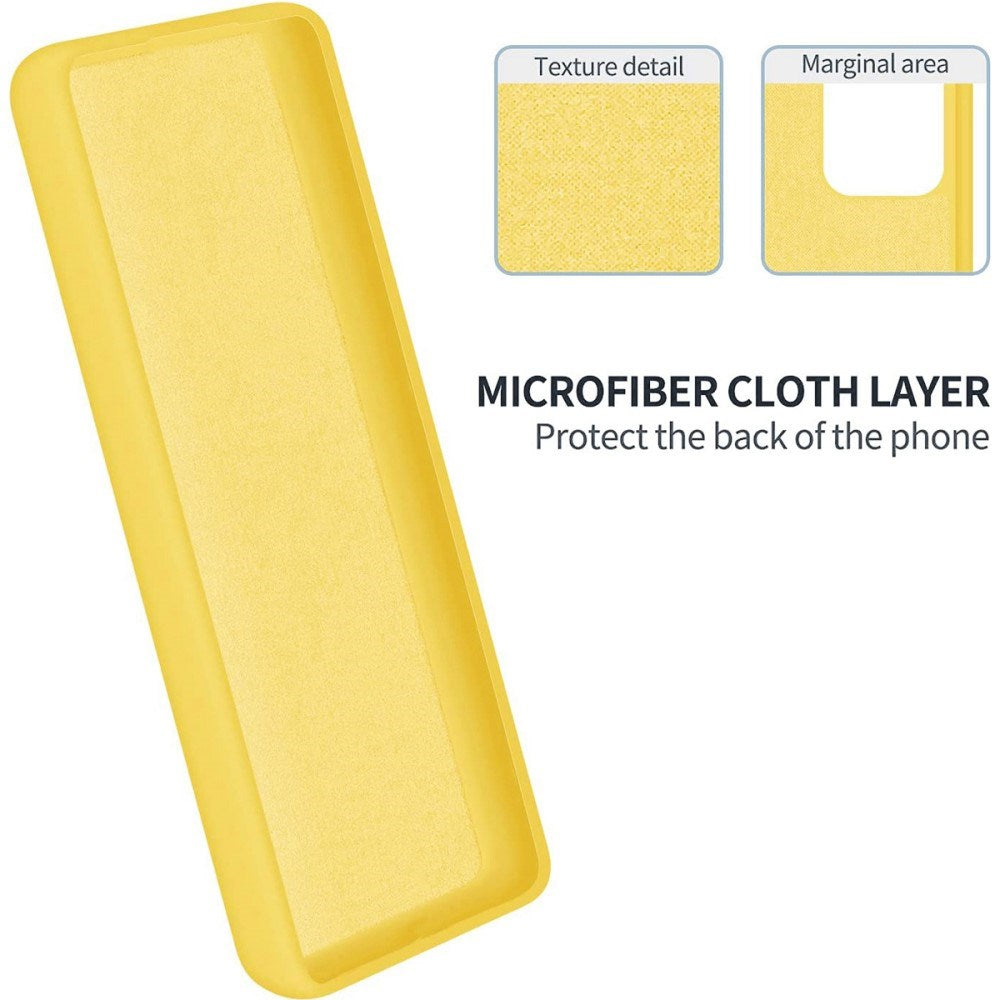EIDERWOOD OnePlus Nord CE 3 Lite (5G) Liquid Silikone Mobil Cover m. Strop - Gul