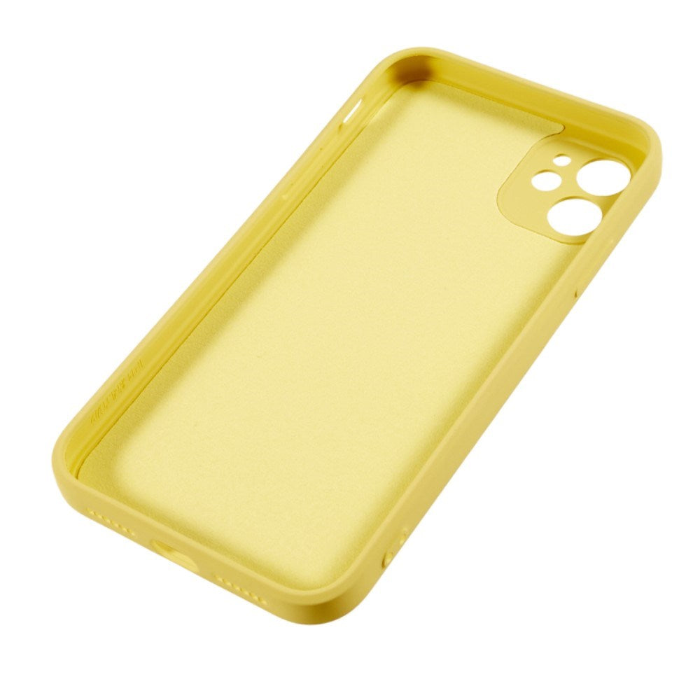 EIDERWOOD - iPhone 11 - Foret Fleksibelt Plast Cover - Gul